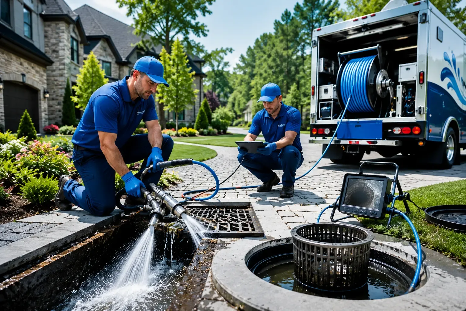Local outdoor drain cleaning professionals in Valley Center, KS
